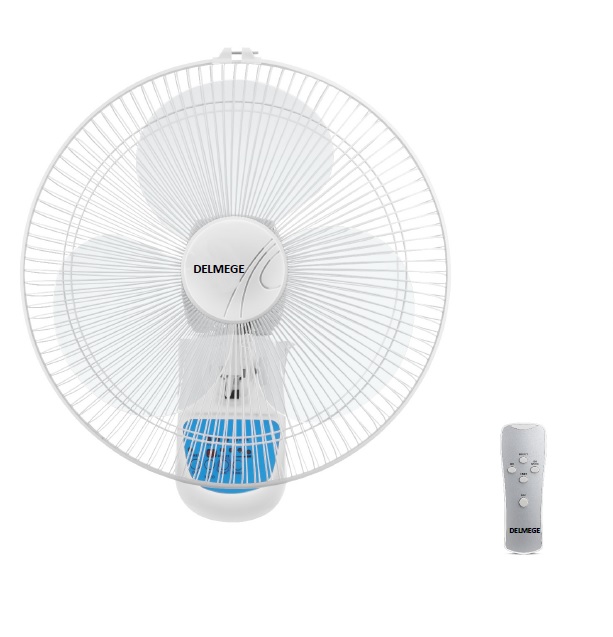 Delmege Wall Fan with Remote